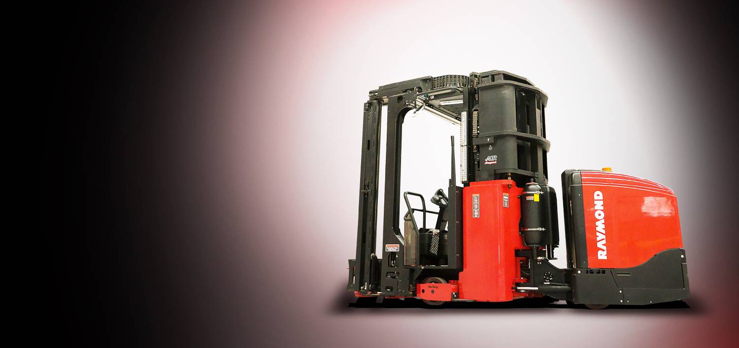 Raymond Swing-Reach VNA truck