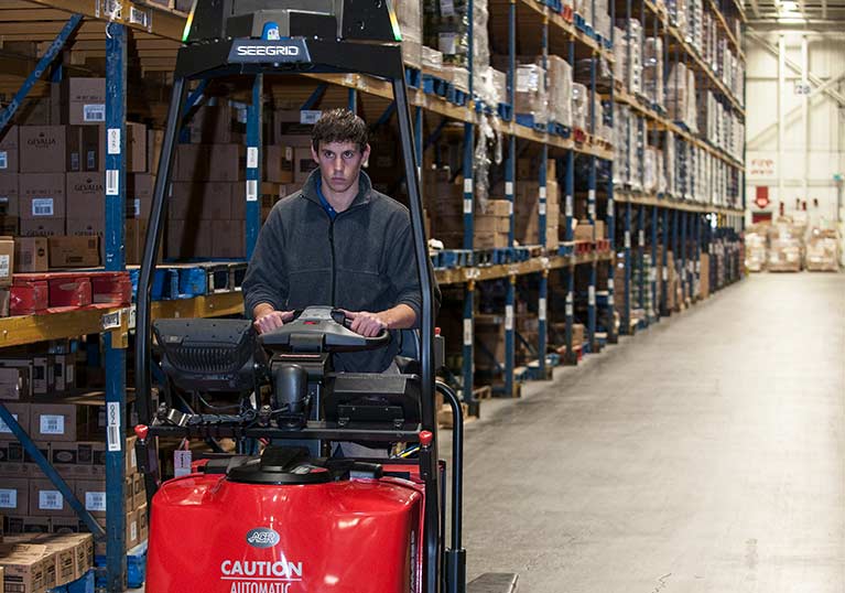 Raymond Courier Automated Lift Truck